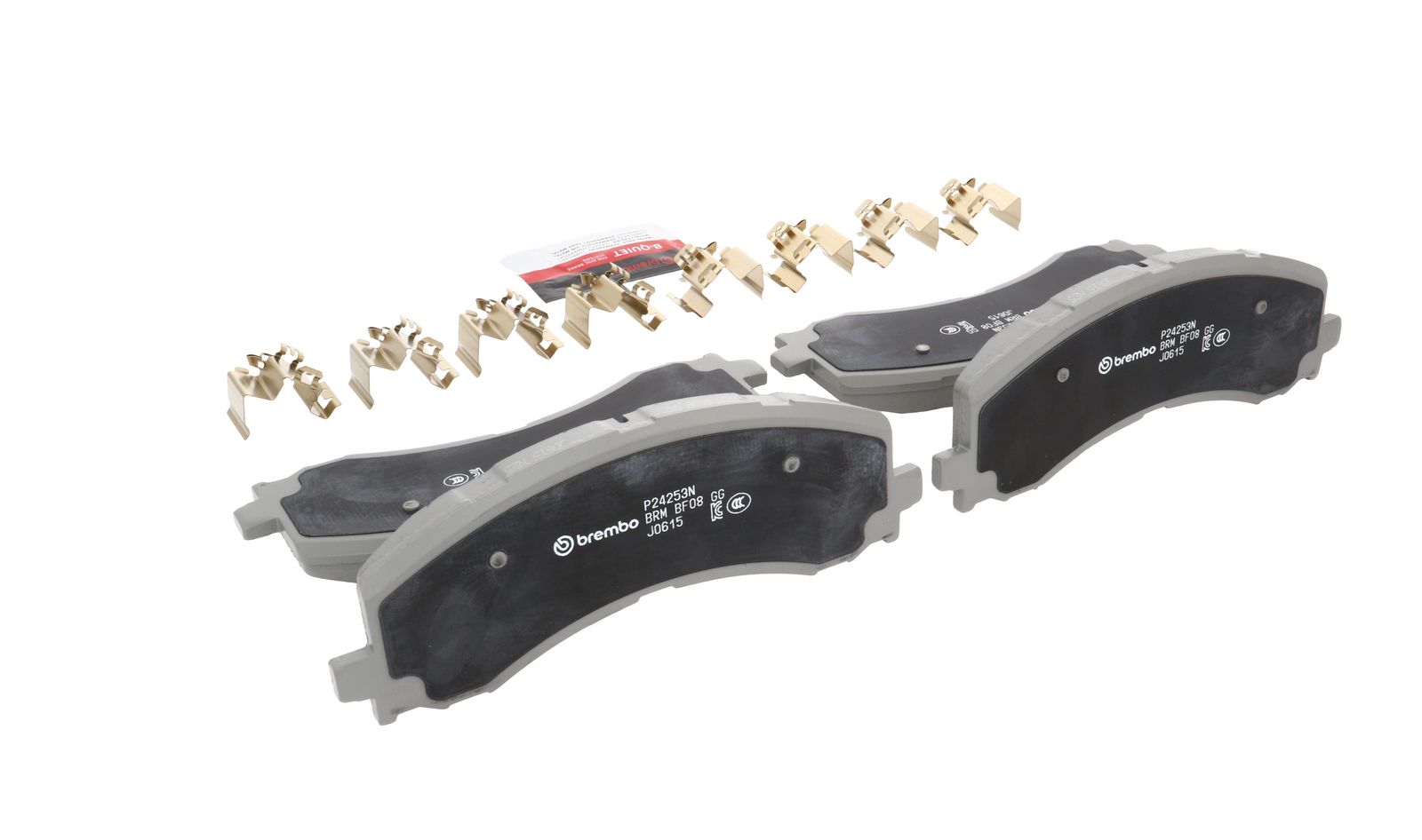 PRIME Ceramic Front Disc Brake Pad Set - P24253N_12