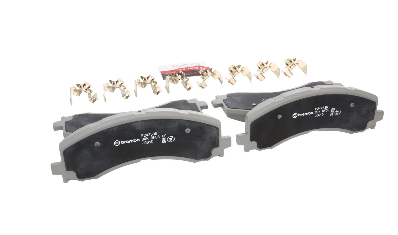 PRIME Ceramic Front Disc Brake Pad Set - P24253N_13