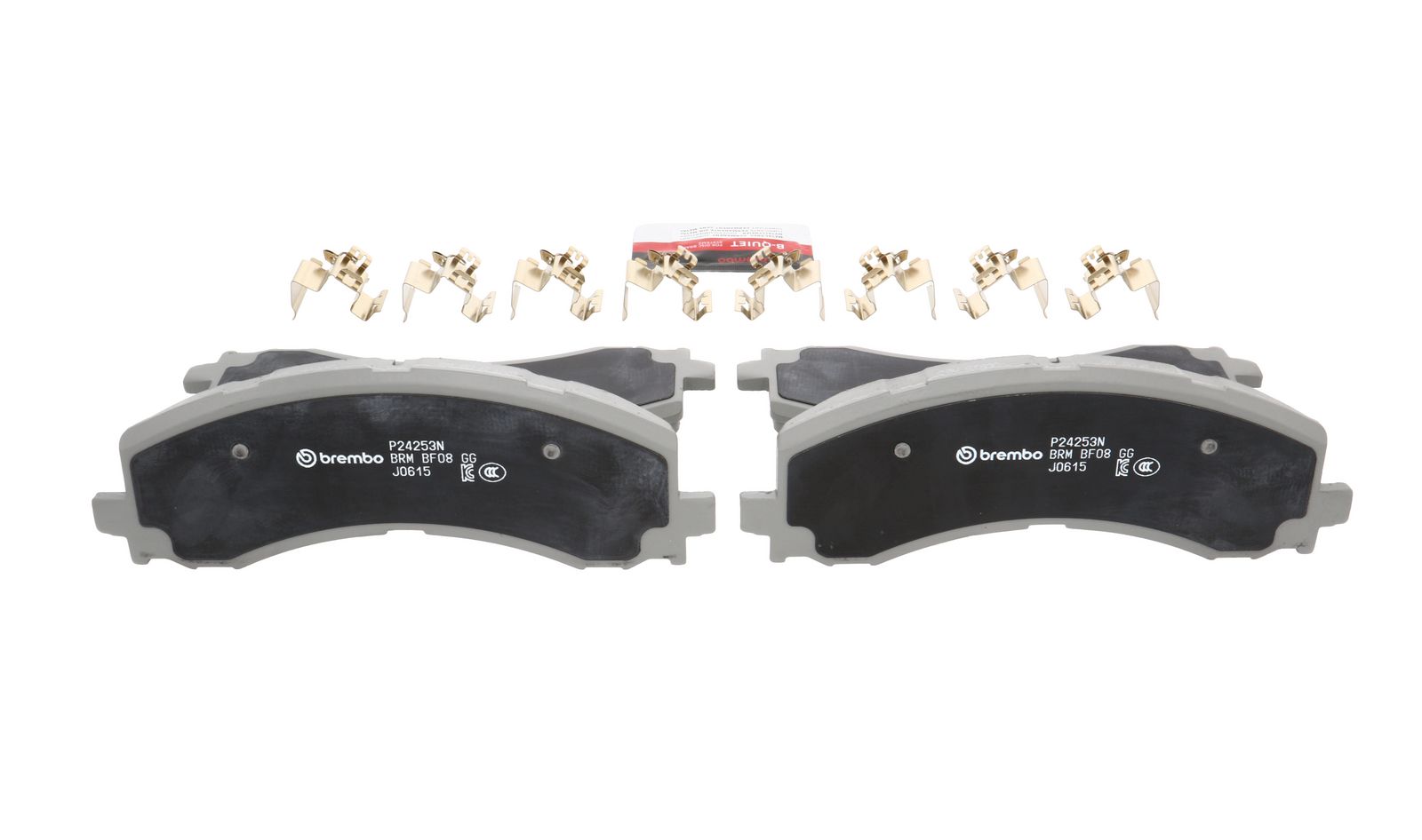 PRIME Ceramic Front Disc Brake Pad Set - P24253N_14