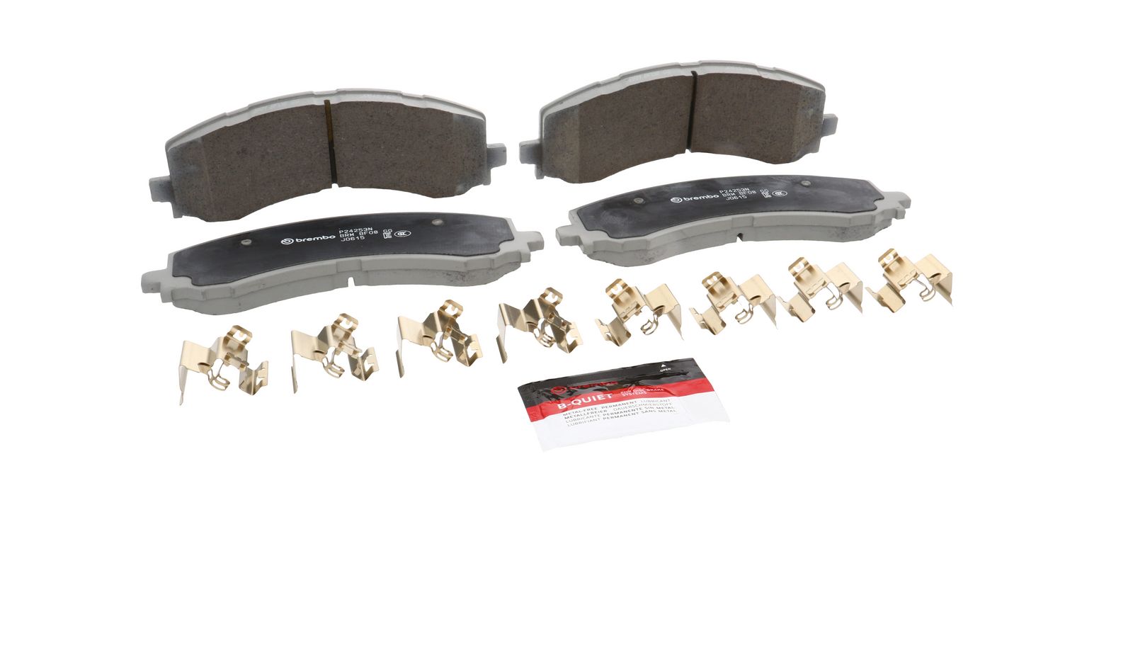 PRIME Ceramic Front Disc Brake Pad Set - P24253N_25