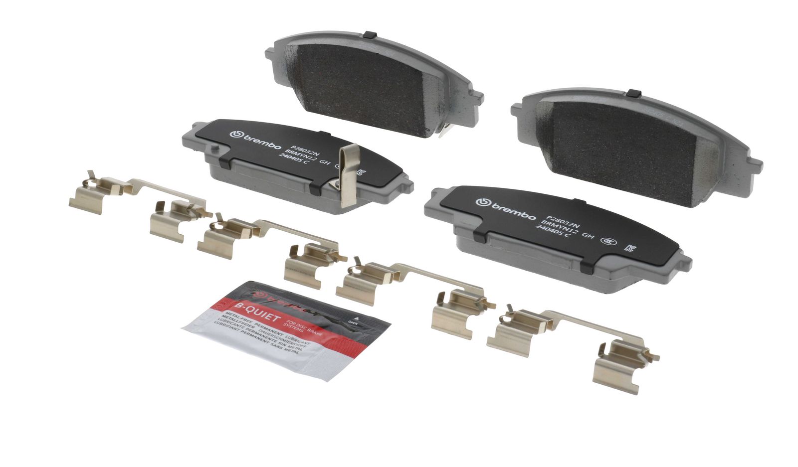 PRIME Ceramic Front Disc Brake Pad Set - P28032N_04