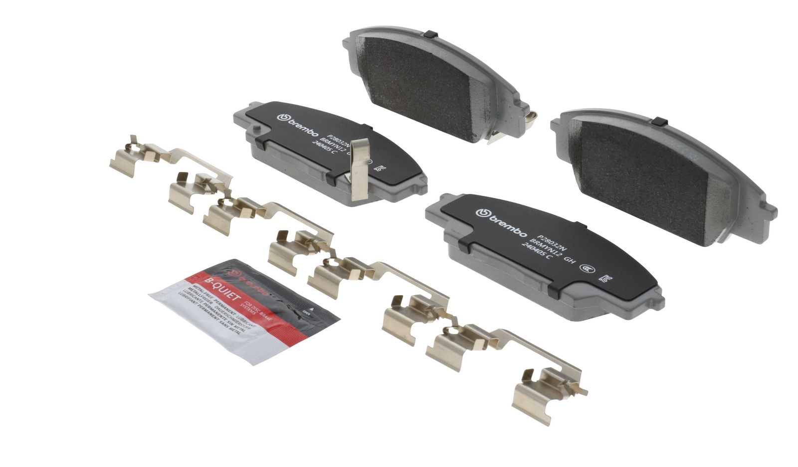 PRIME Ceramic Front Disc Brake Pad Set - P28032N_05