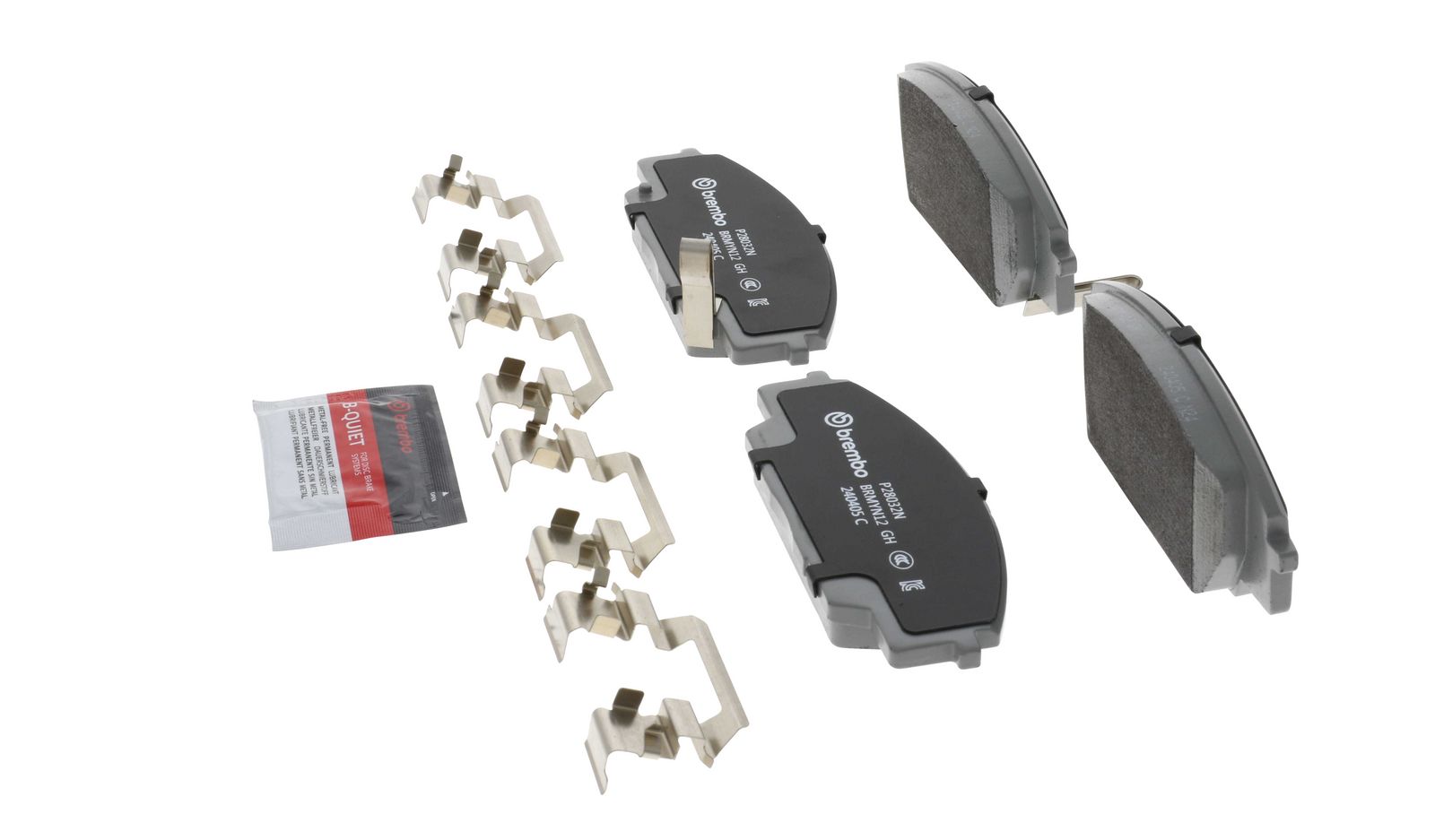 PRIME Ceramic Front Disc Brake Pad Set - P28032N_07