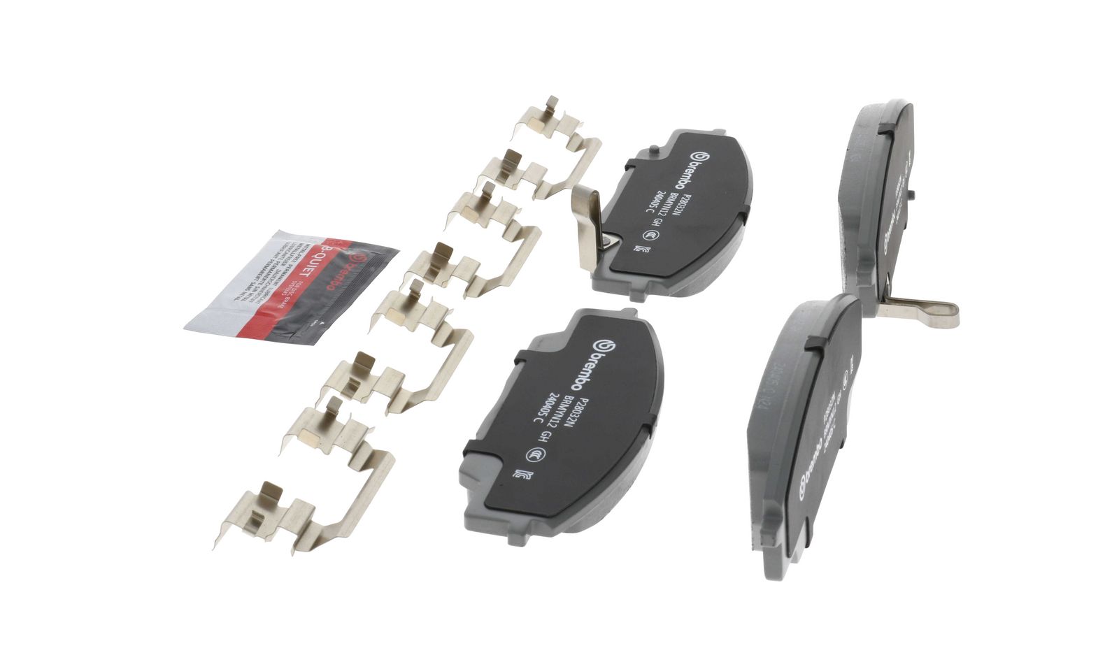 PRIME Ceramic Front Disc Brake Pad Set - P28032N_09