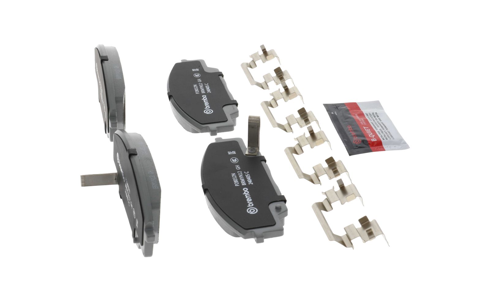 PRIME Ceramic Front Disc Brake Pad Set - P28032N_19
