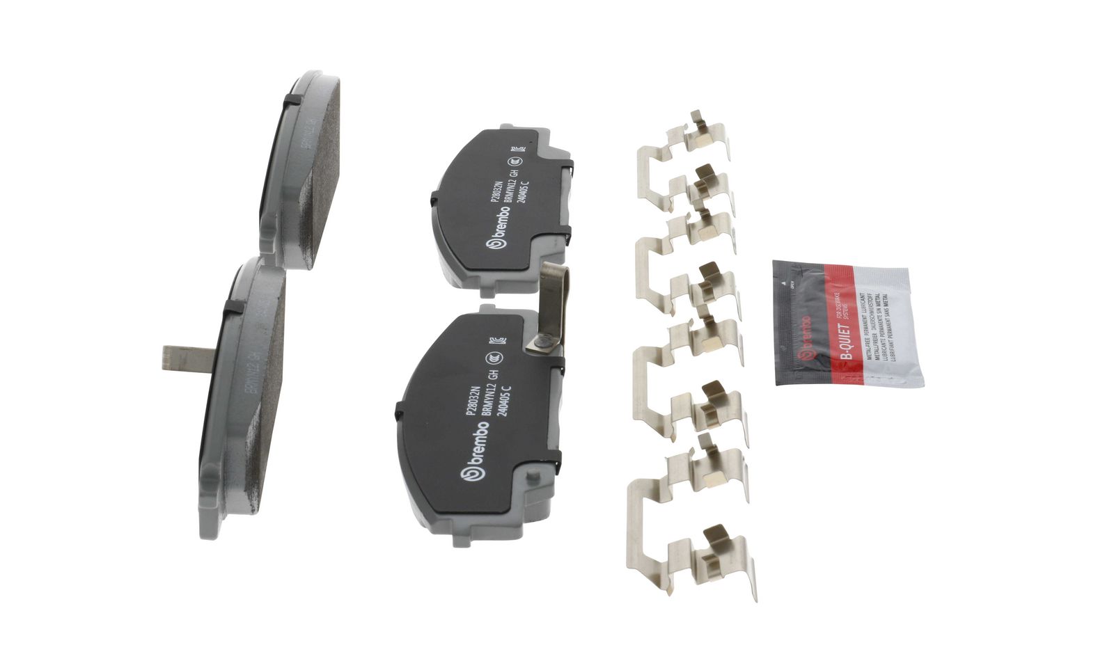 PRIME Ceramic Front Disc Brake Pad Set - P28032N_20