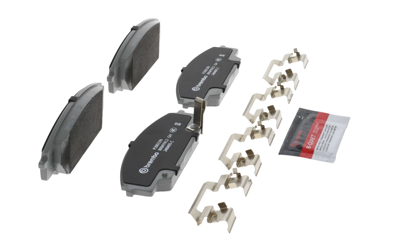 PRIME Ceramic Front Disc Brake Pad Set - P28032N_21