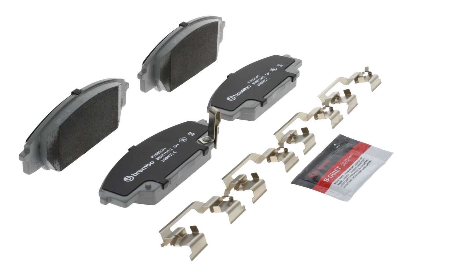 PRIME Ceramic Front Disc Brake Pad Set - P28032N_22