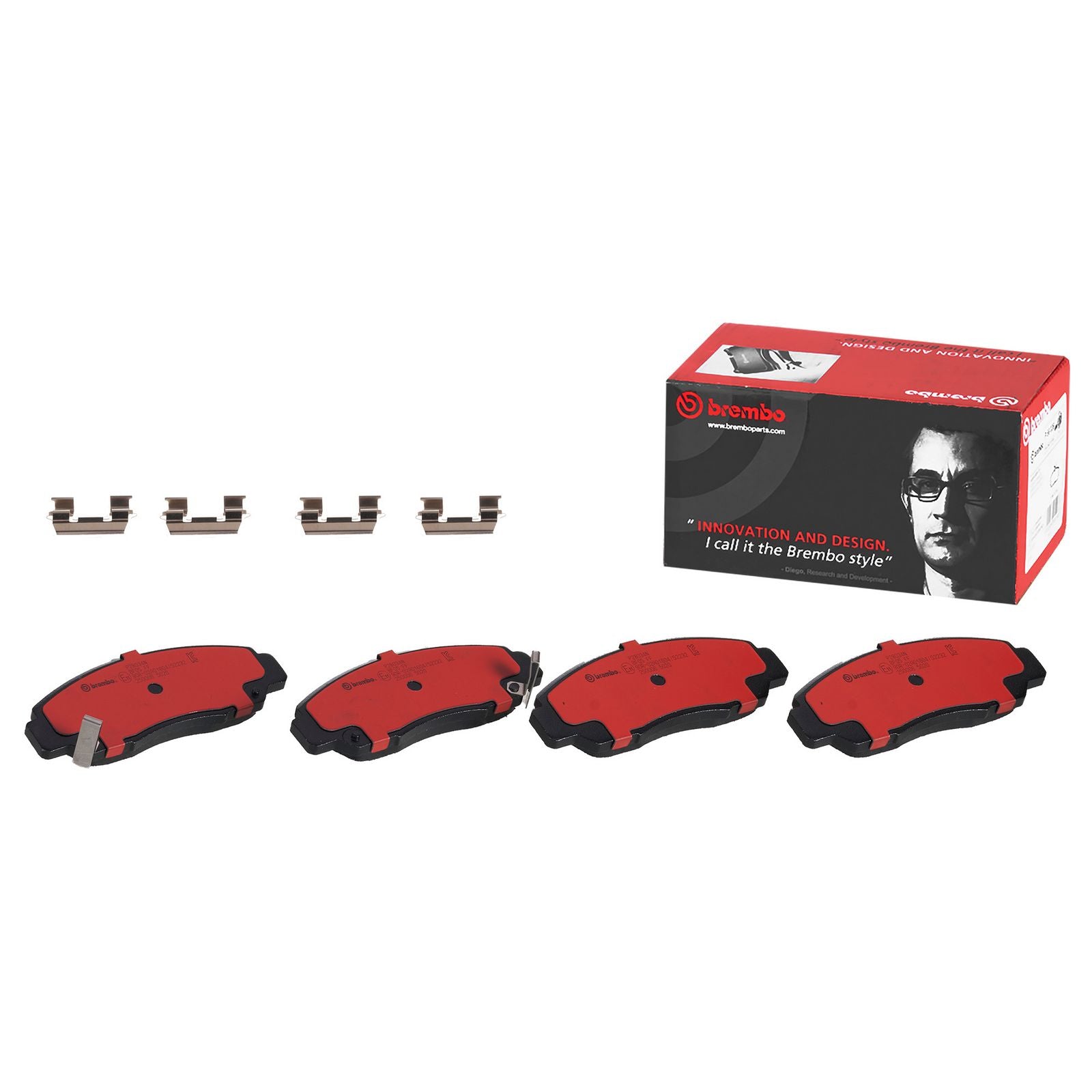 PRIME Ceramic Front Disc Brake Pad Set - P28034N_01