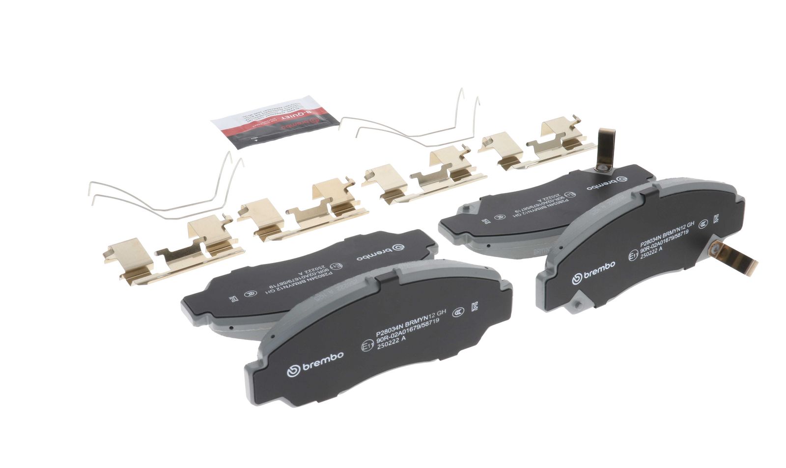PRIME Ceramic Front Disc Brake Pad Set - P28034N_16