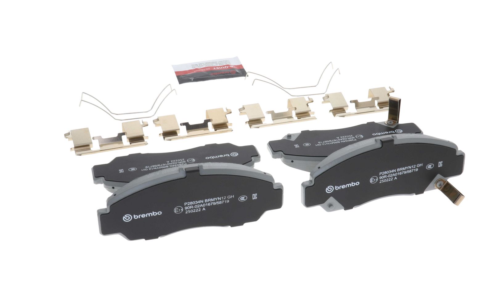 PRIME Ceramic Front Disc Brake Pad Set - P28034N_17