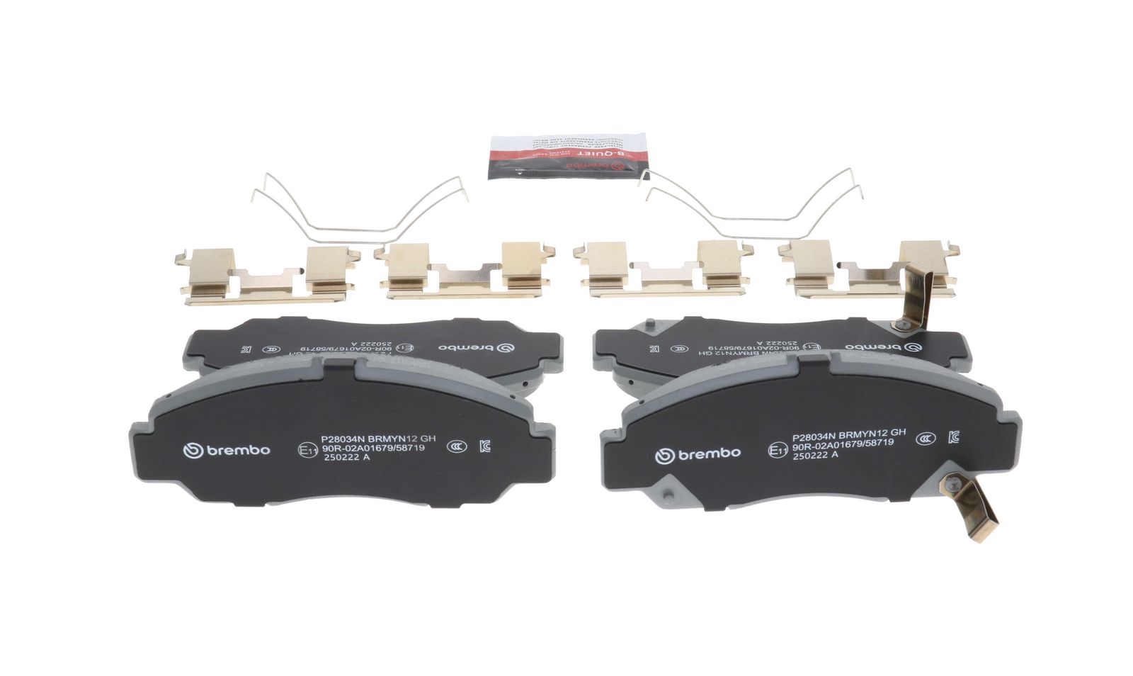PRIME Ceramic Front Disc Brake Pad Set - P28034N_18
