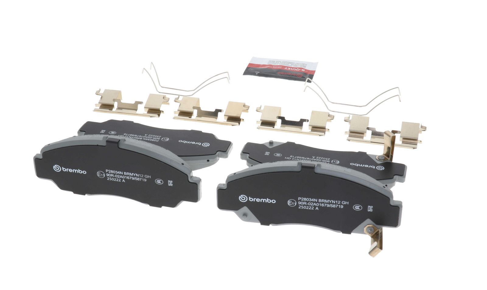 PRIME Ceramic Front Disc Brake Pad Set P28034N | Brembostore