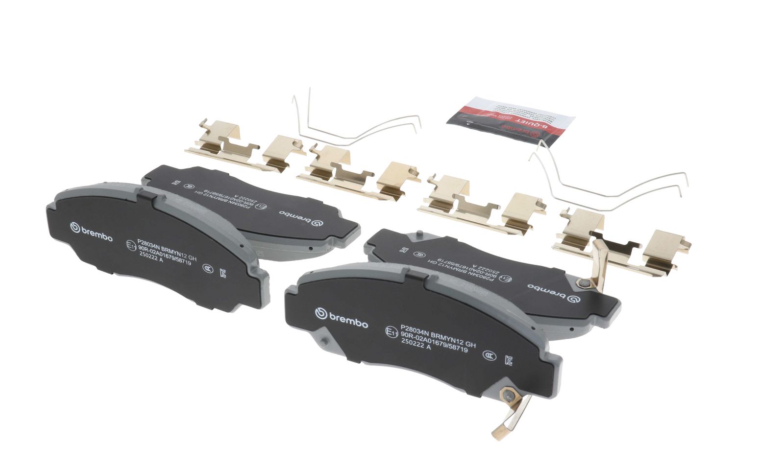 PRIME Ceramic Front Disc Brake Pad Set - P28034N_20