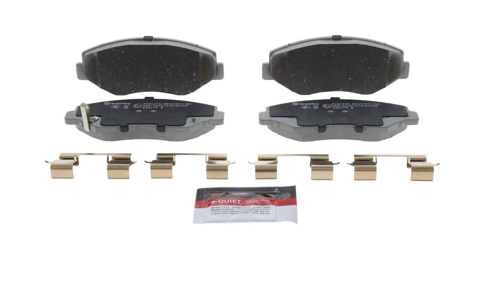 PRIME Ceramic Front Disc Brake Pad Set P28035N | Brembostore