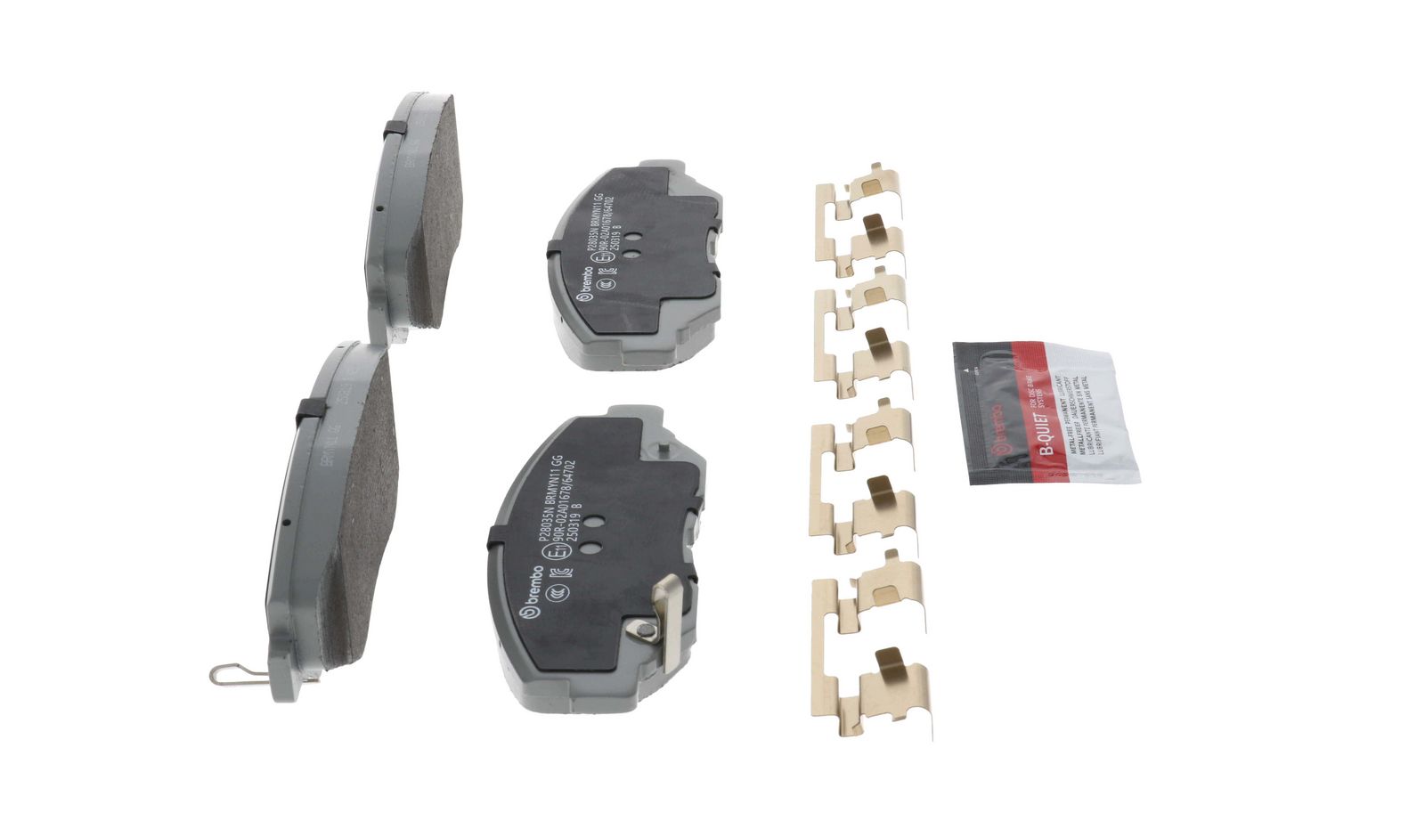 PRIME Ceramic Front Disc Brake Pad Set P28035N | Brembostore