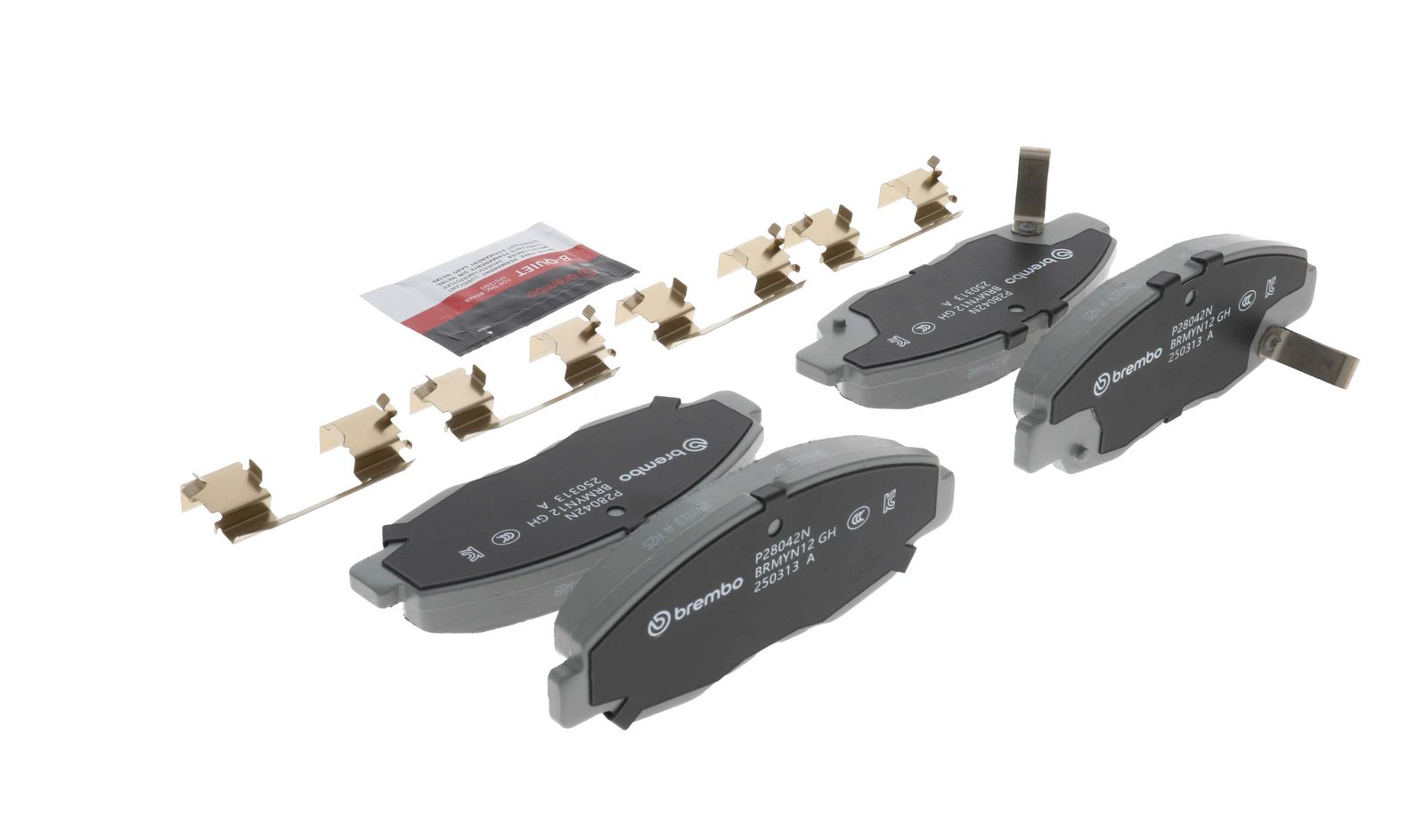 PRIME Ceramic Front Disc Brake Pad Set - P28042N_11
