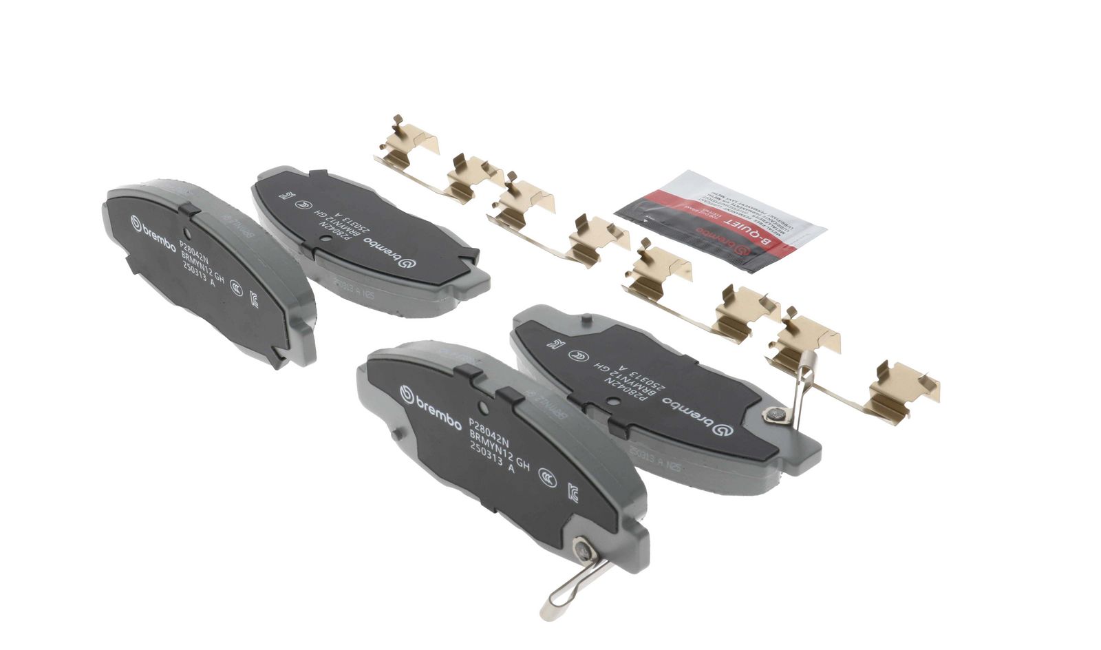PRIME Ceramic Front Disc Brake Pad Set - P28042N_17