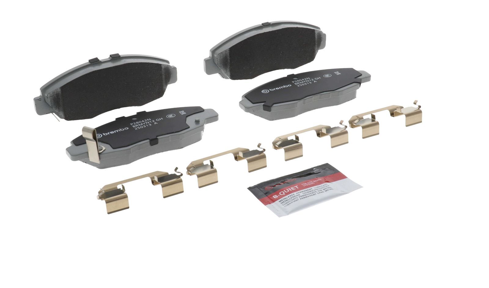 PRIME Ceramic Front Disc Brake Pad Set - P28042N_24