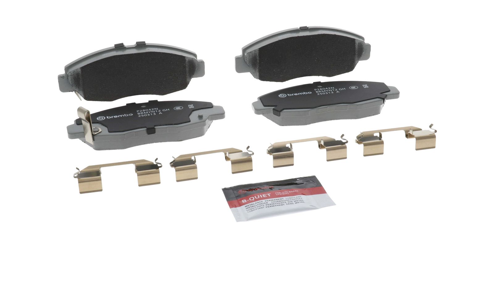 PRIME Ceramic Front Disc Brake Pad Set - P28042N_25