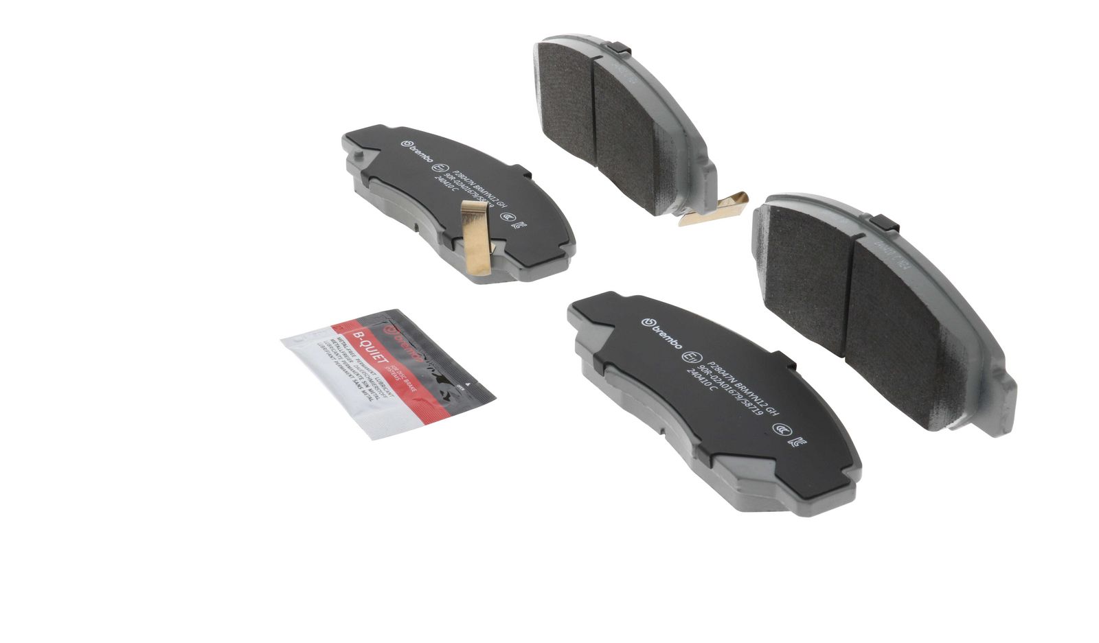 PRIME Ceramic Front Disc Brake Pad Set - P28047N_10