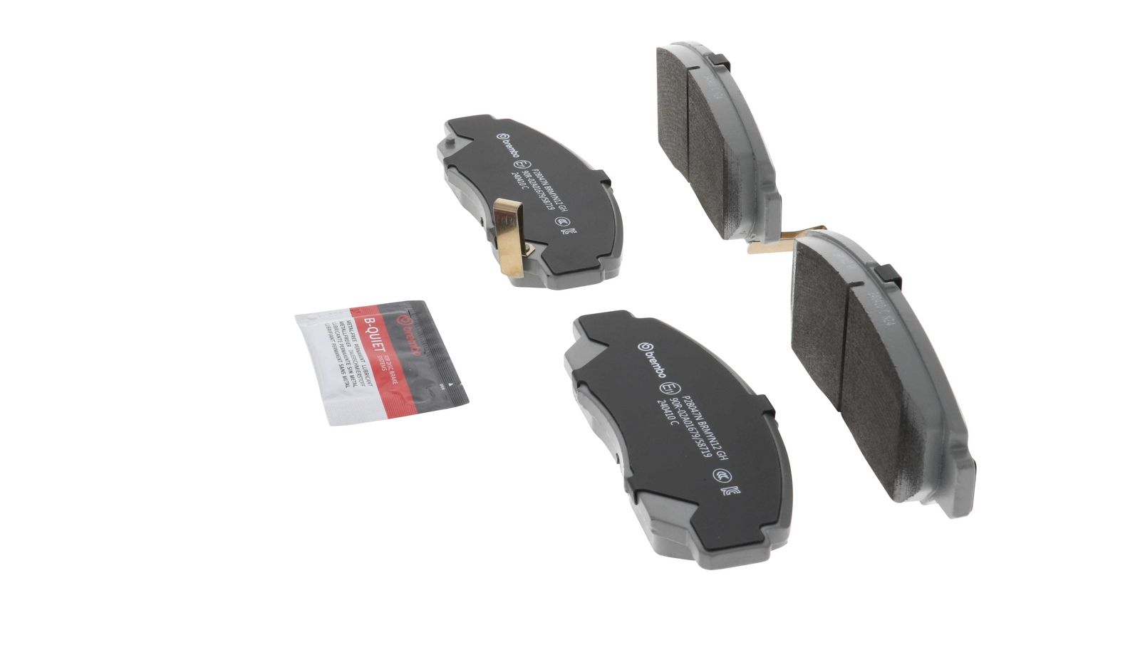 PRIME Ceramic Front Disc Brake Pad Set - P28047N_11
