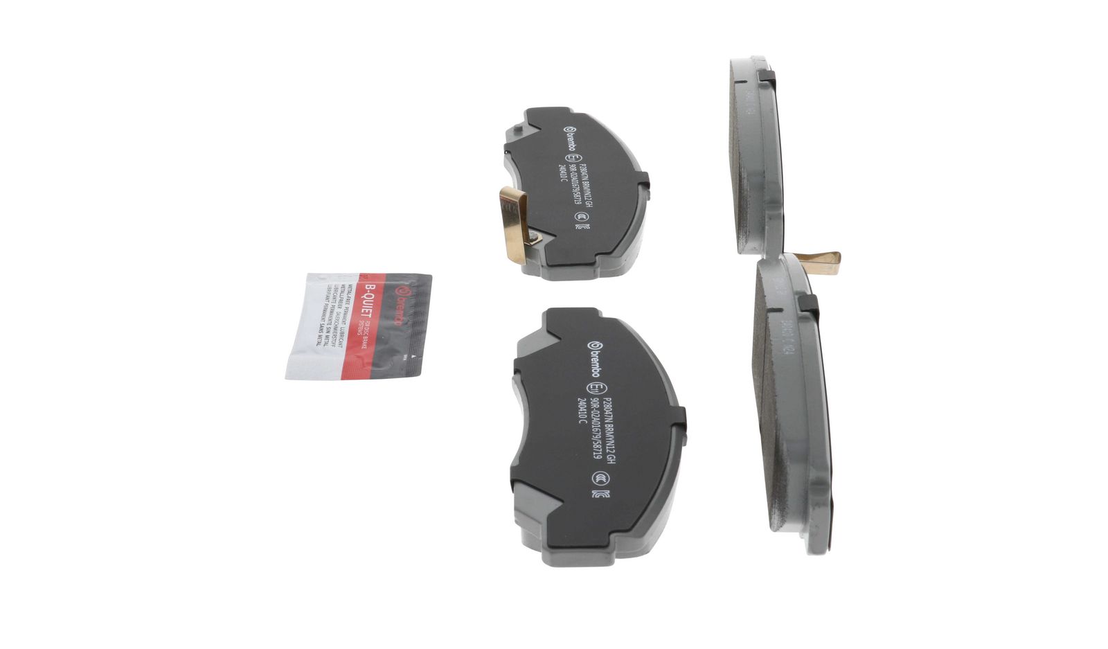 PRIME Ceramic Front Disc Brake Pad Set - P28047N_12