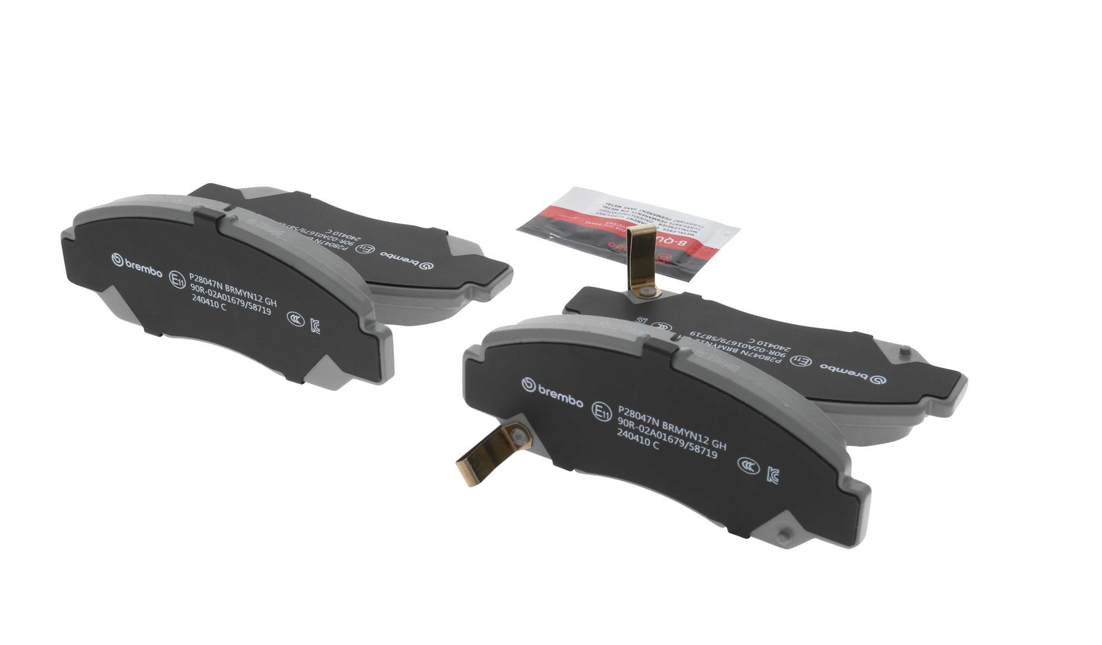 PRIME Ceramic Front Disc Brake Pad Set - P28047N_20