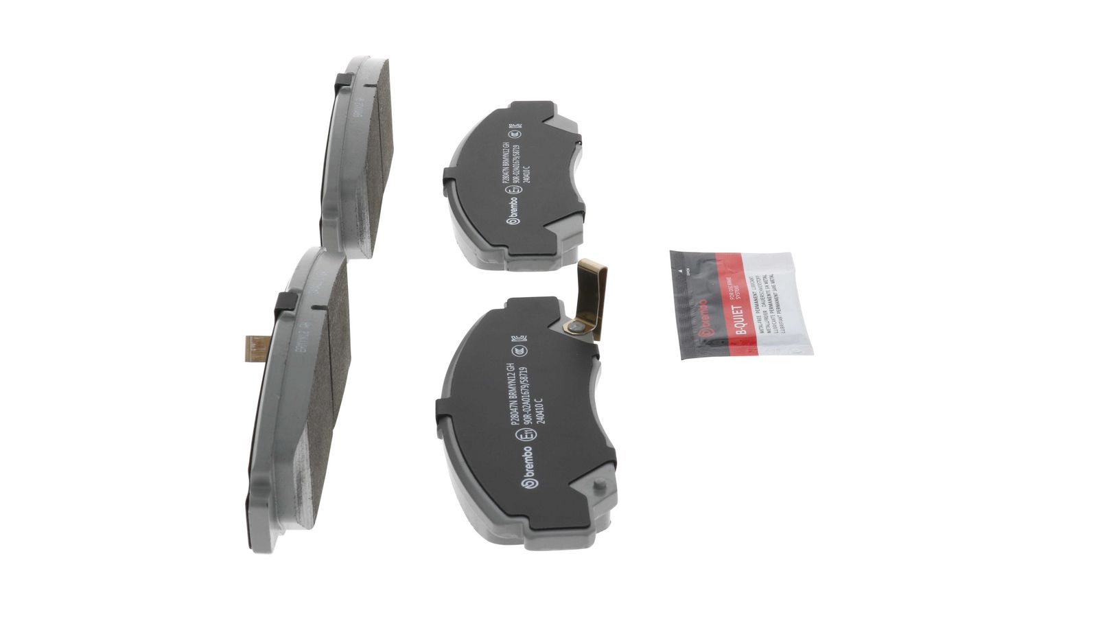 PRIME Ceramic Front Disc Brake Pad Set - P28047N_24