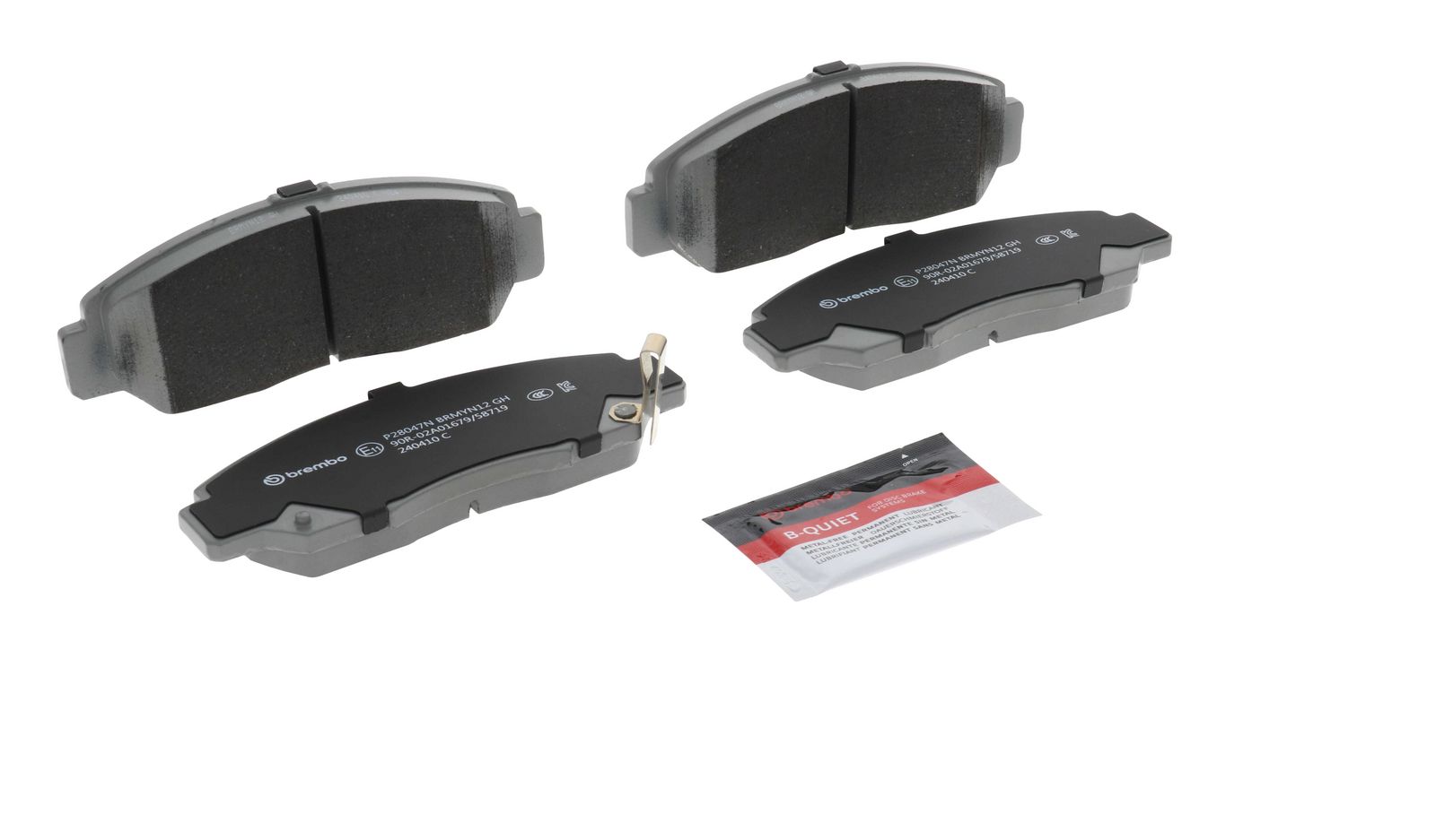 PRIME Ceramic Front Disc Brake Pad Set - P28047N_28