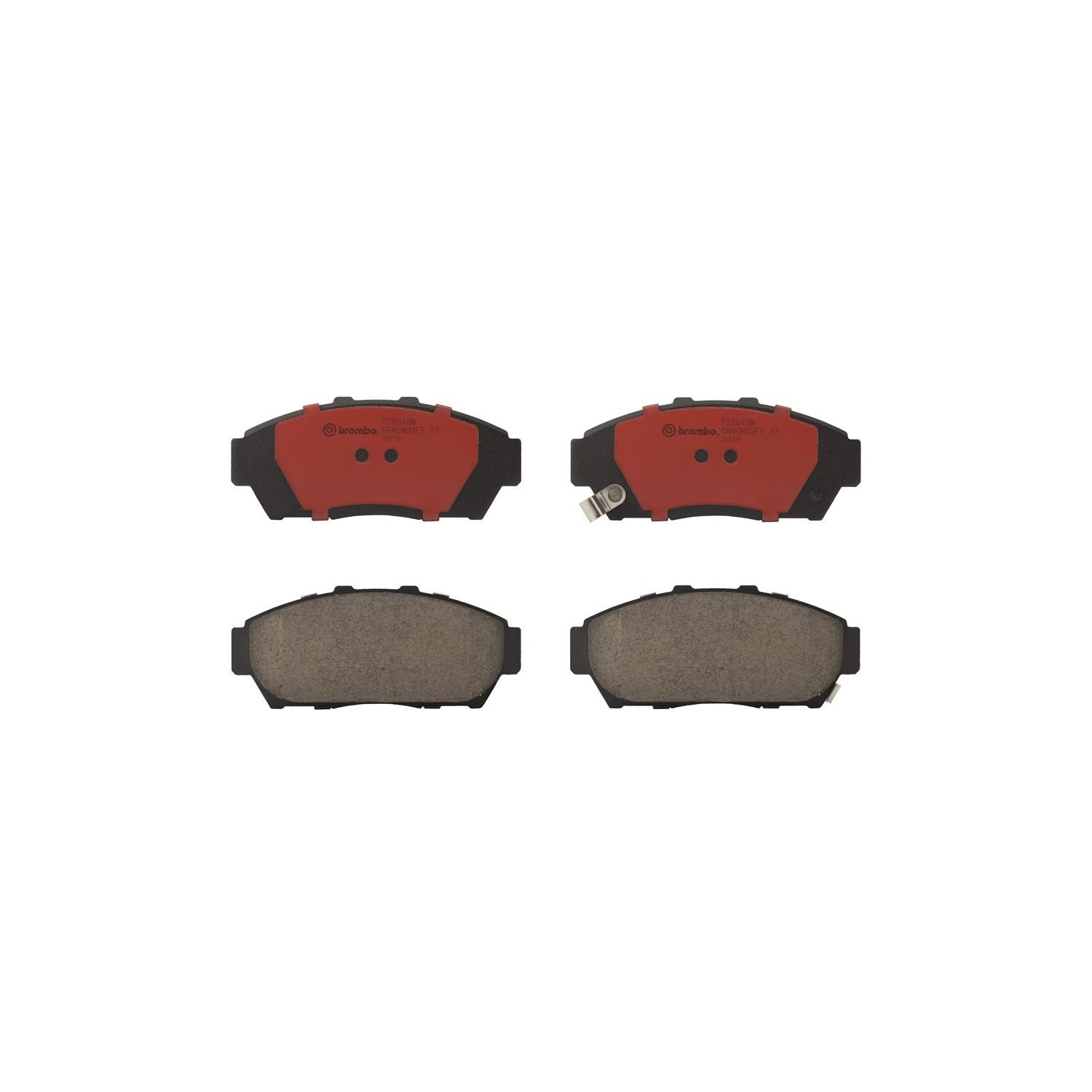 PRIME Ceramic Front Disc Brake Pad Set - P28048N_01