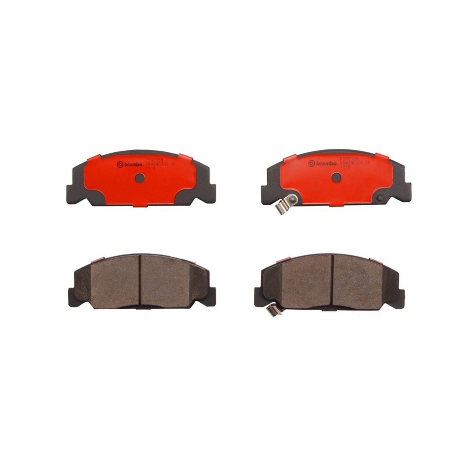 PRIME Ceramic Front Disc Brake Pad Set - P28055N_01