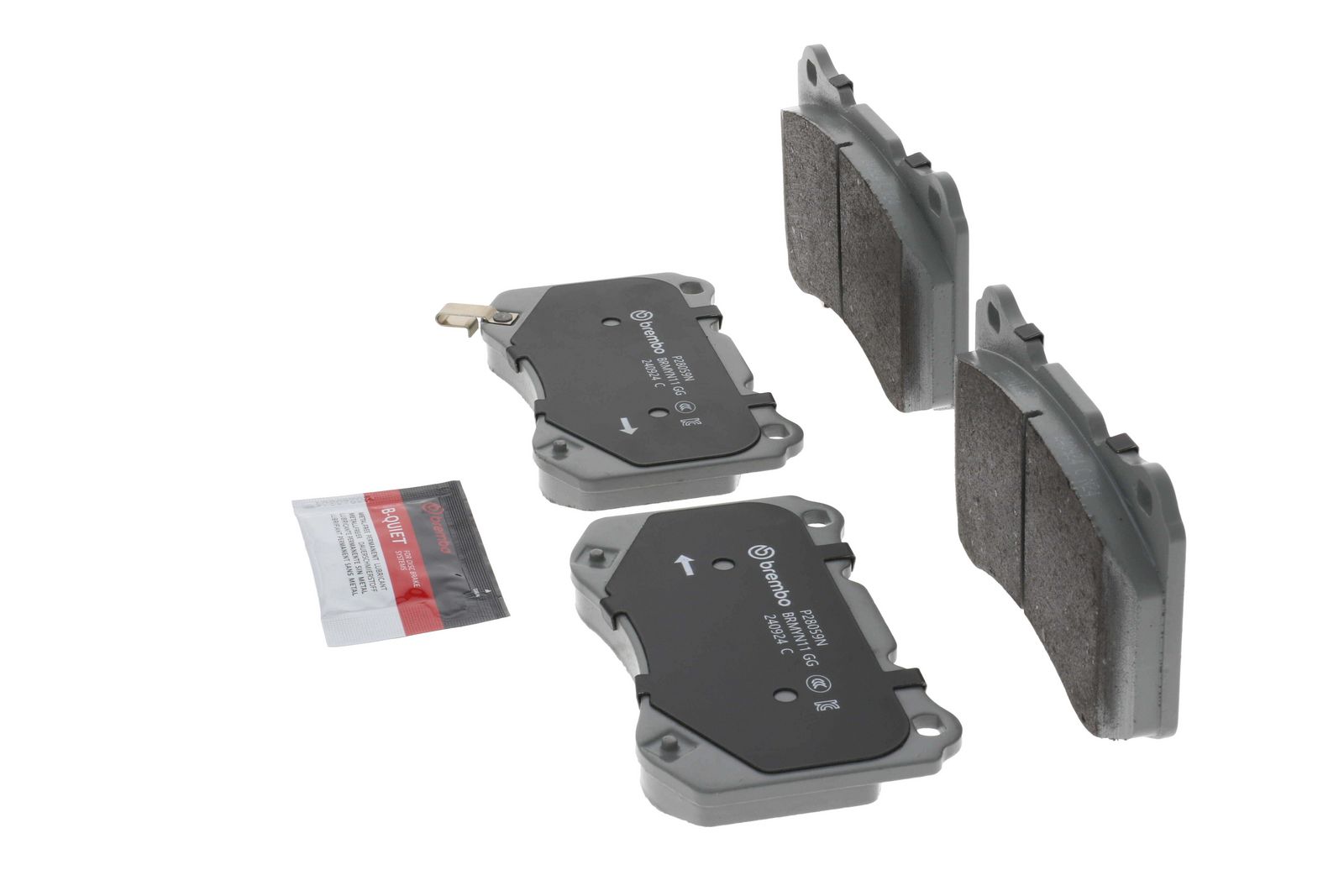 PRIME Ceramic Front Disc Brake Pad Set - P28059N_07