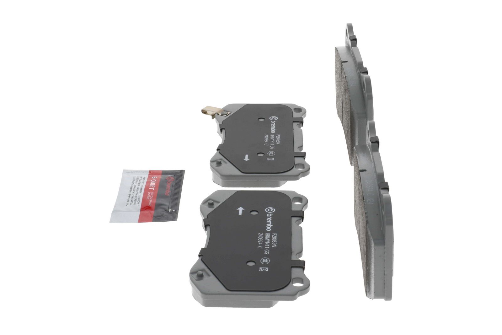 PRIME Ceramic Front Disc Brake Pad Set - P28059N_08