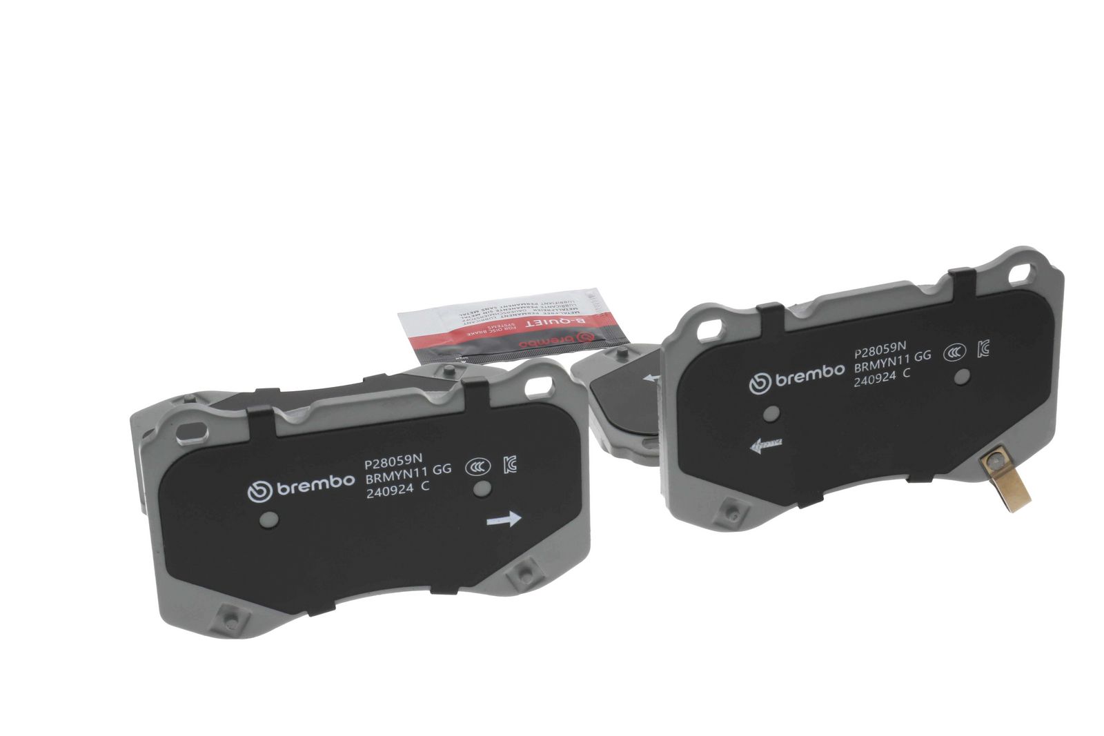 PRIME Ceramic Front Disc Brake Pad Set - P28059N_13