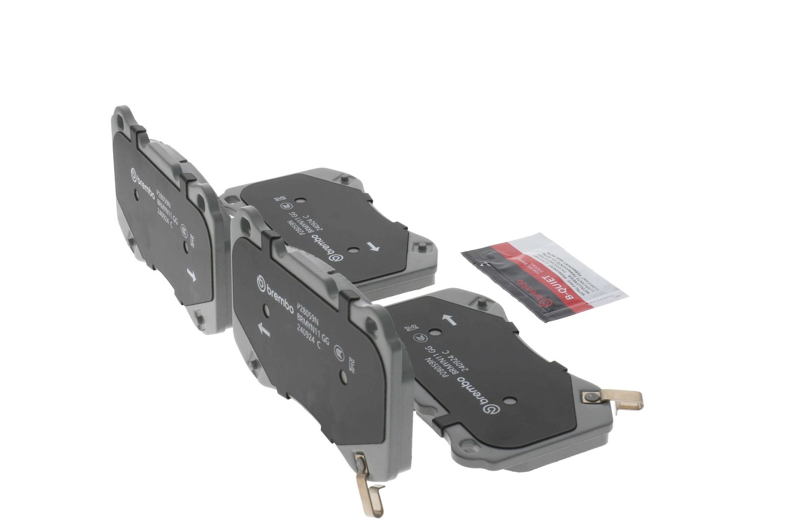 PRIME Ceramic Front Disc Brake Pad Set - P28059N_18