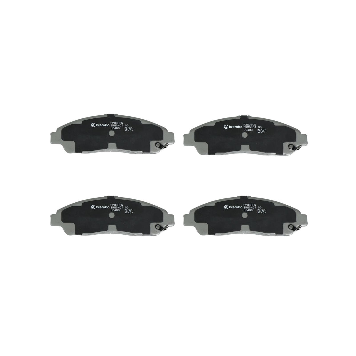 PRIME Ceramic Front Disc Brake Pad Set - P28060N_01