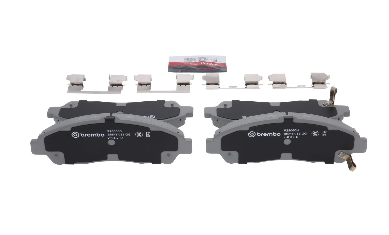 PRIME Ceramic Front Disc Brake Pad Set - P28060N_18