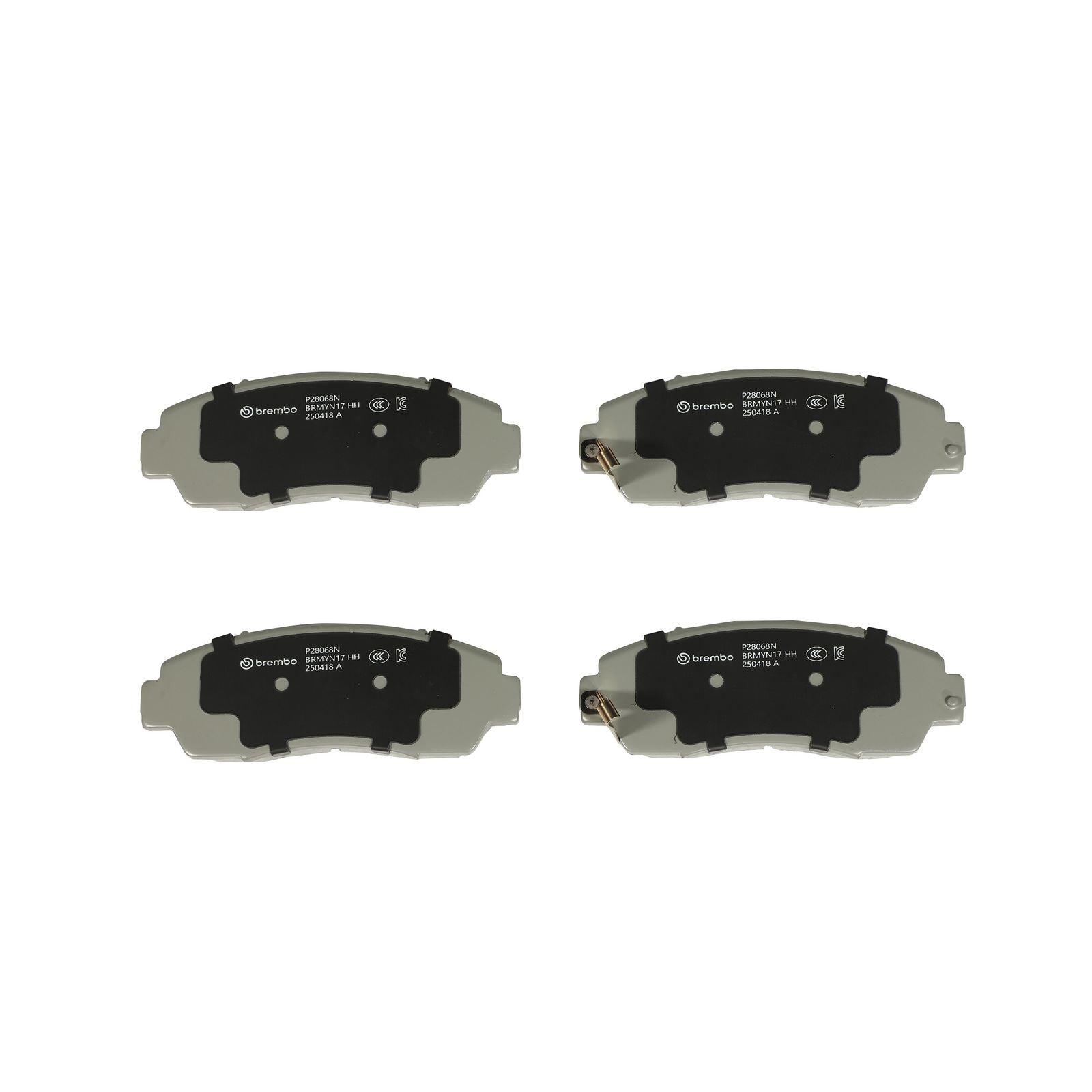 PRIME Ceramic Front Disc Brake Pad Set P28068N | Brembostore