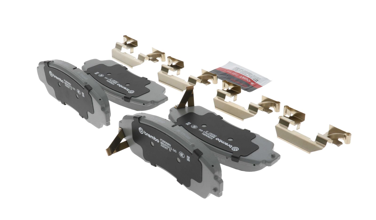 PRIME Ceramic Front Disc Brake Pad Set P28068N | Brembostore