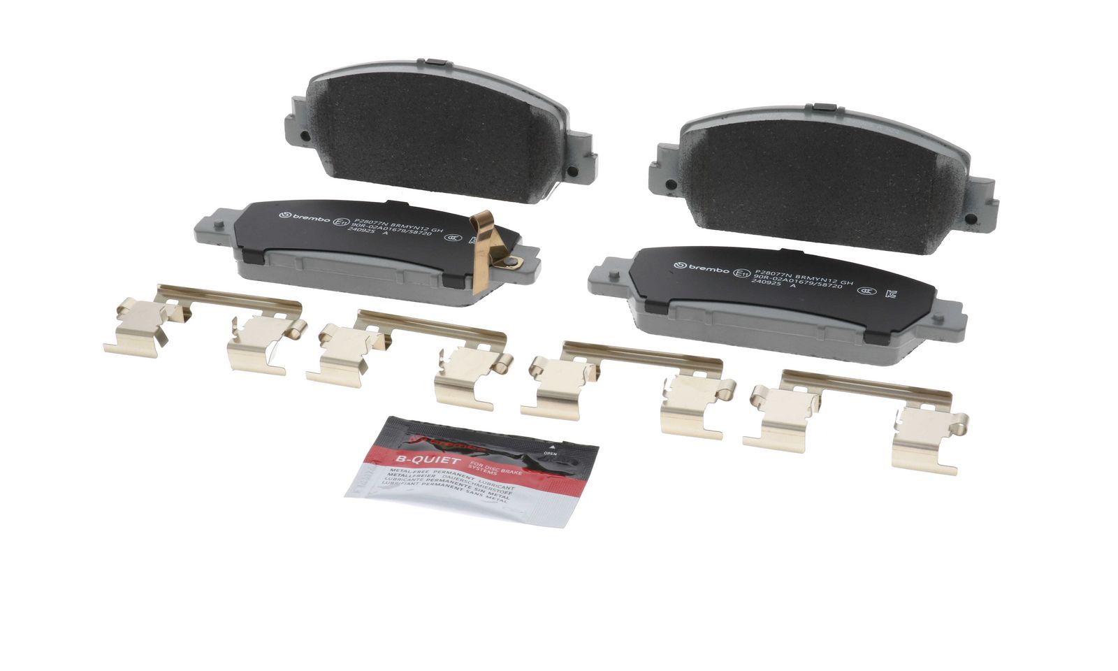 PRIME Ceramic Front Disc Brake Pad Set - P28077N_08