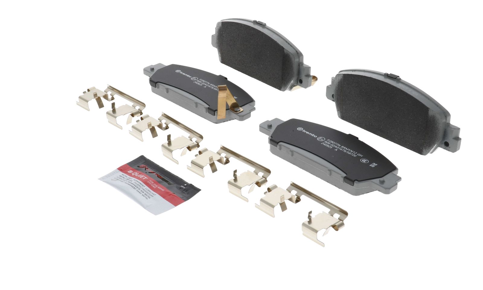 PRIME Ceramic Front Disc Brake Pad Set - P28077N_10