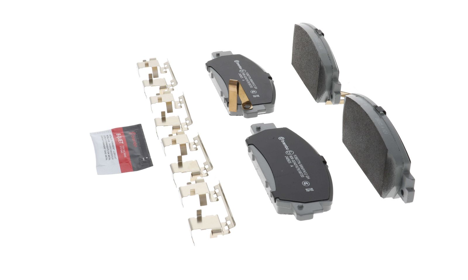 PRIME Ceramic Front Disc Brake Pad Set - P28077N_12