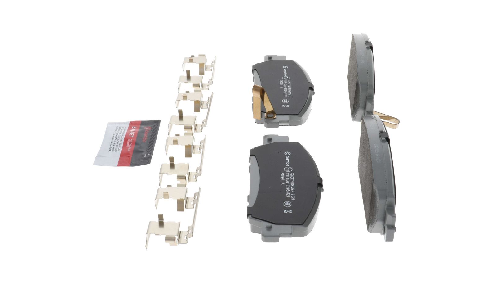 PRIME Ceramic Front Disc Brake Pad Set - P28077N_13