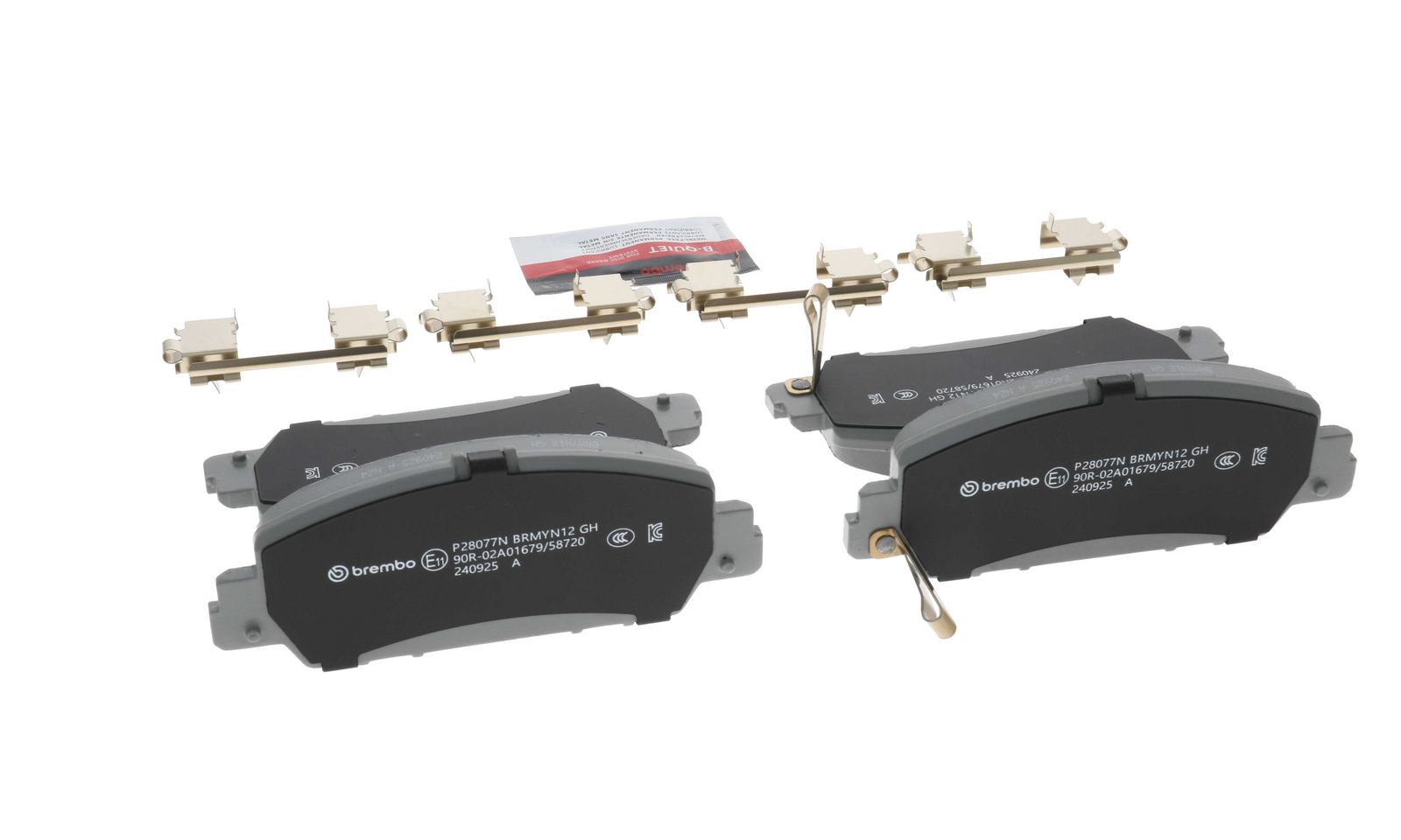PRIME Ceramic Front Disc Brake Pad Set - P28077N_18