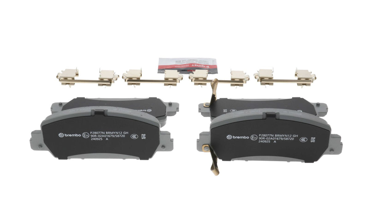 PRIME Ceramic Front Disc Brake Pad Set - P28077N_19