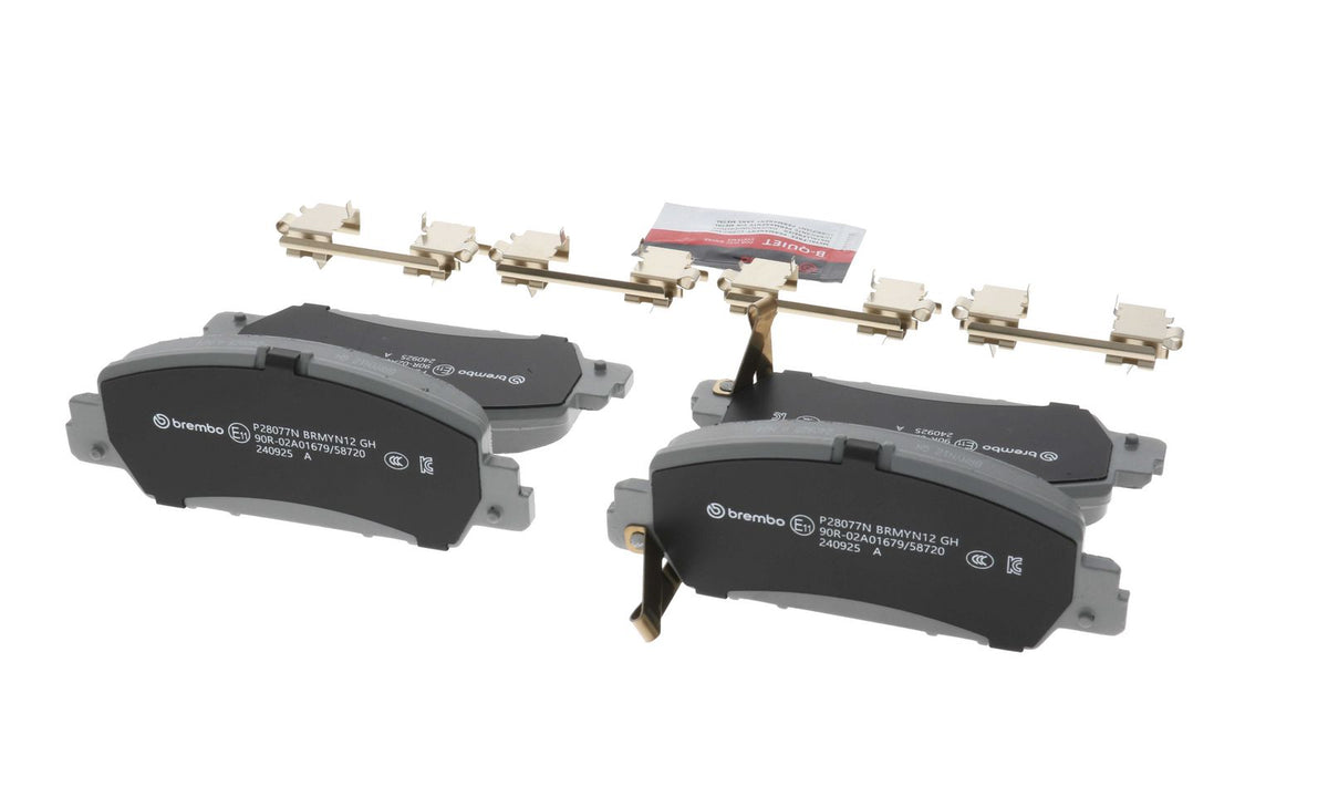 PRIME Ceramic Front Disc Brake Pad Set - P28077N_20