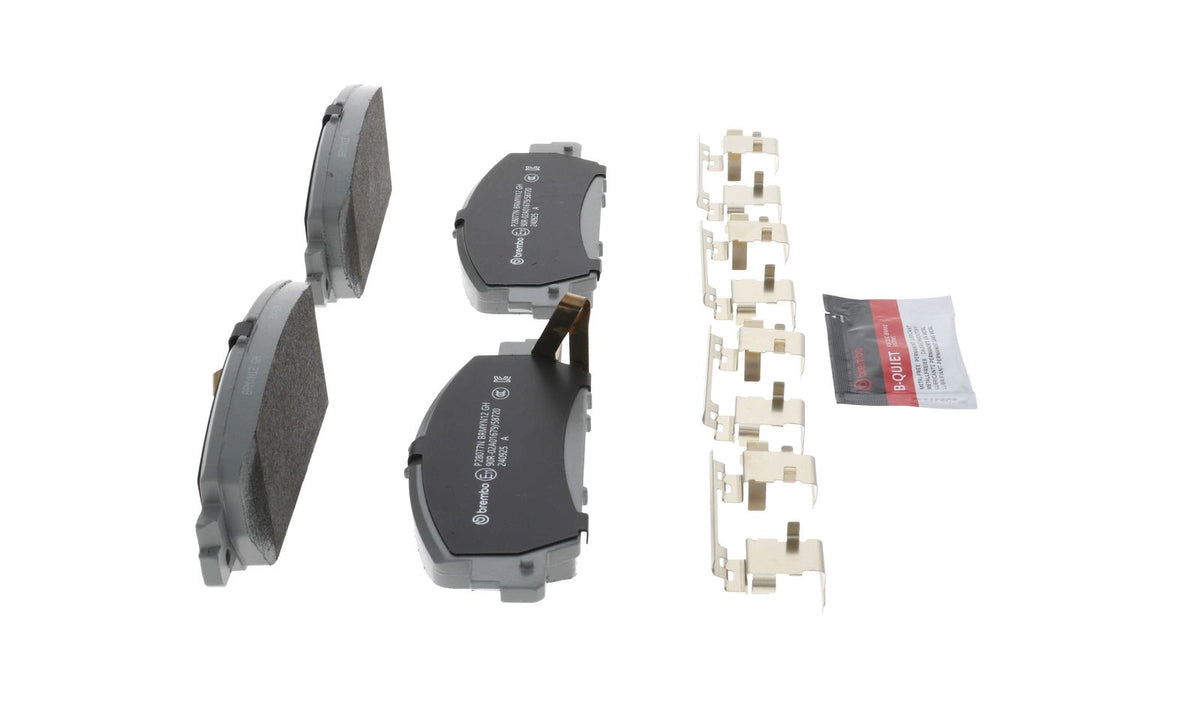 PRIME Ceramic Front Disc Brake Pad Set - P28077N_25