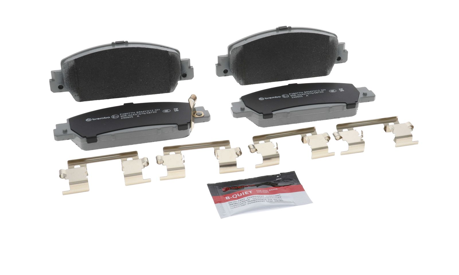 PRIME Ceramic Front Disc Brake Pad Set - P28077N_30