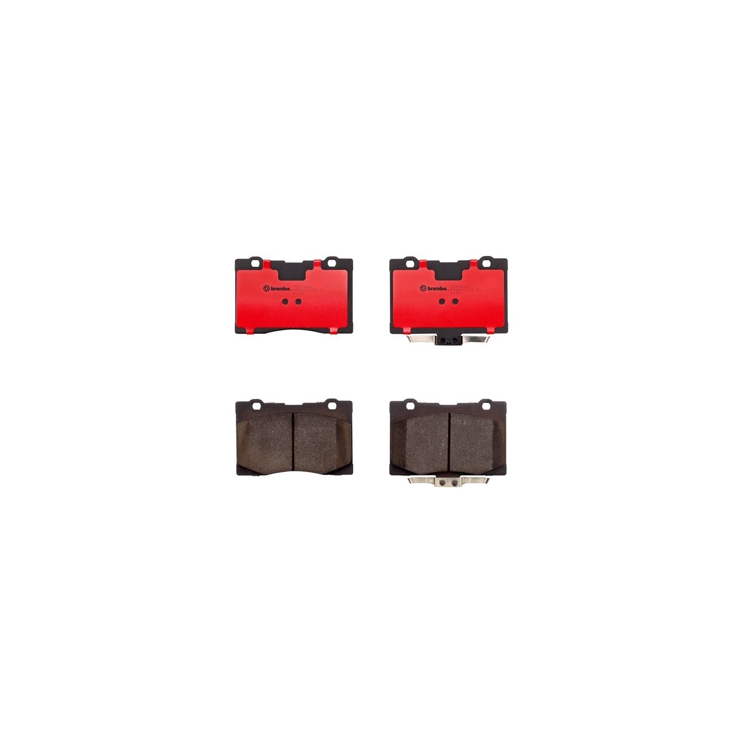 PRIME Ceramic Front Disc Brake Pad Set - P28086N_01
